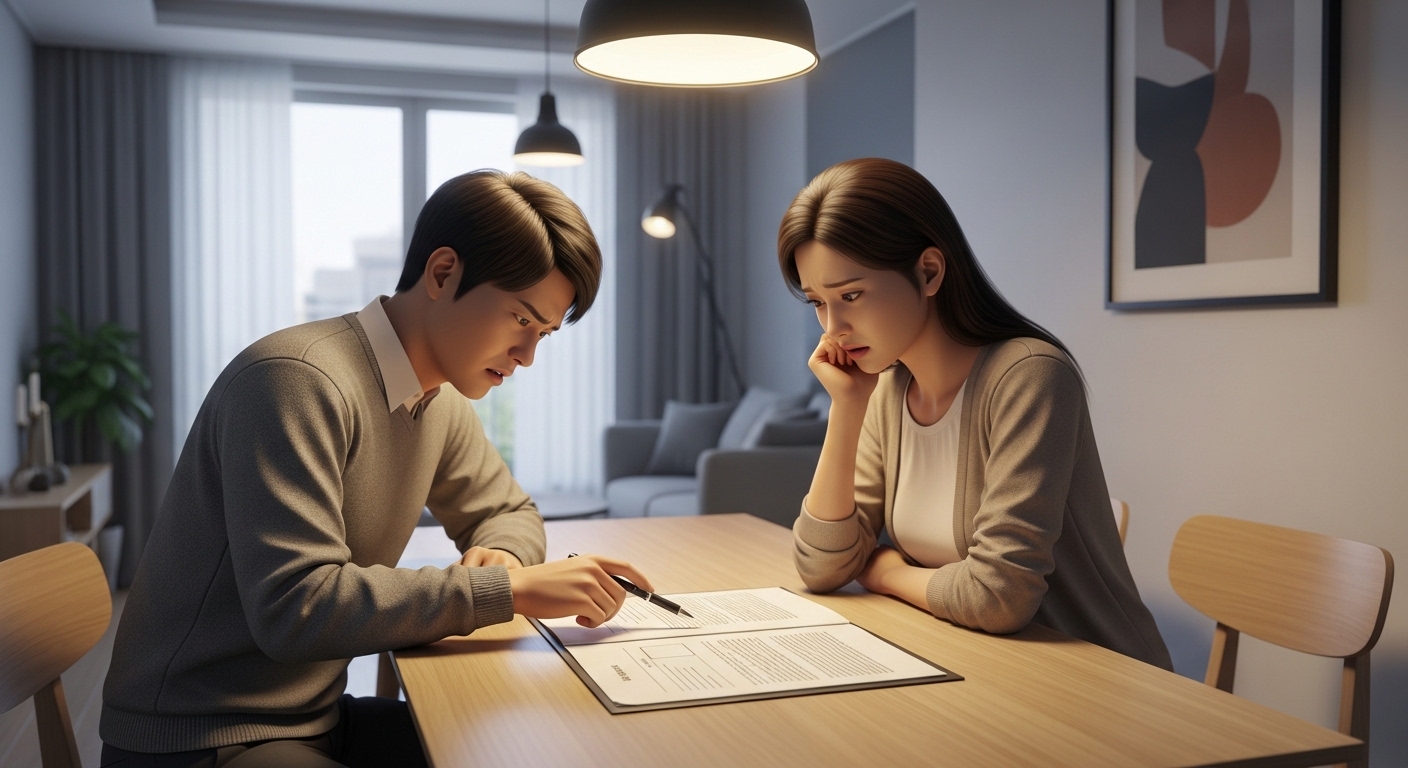 상황 B: 가압류가 있는 집인지 모르고 계약한 경우
