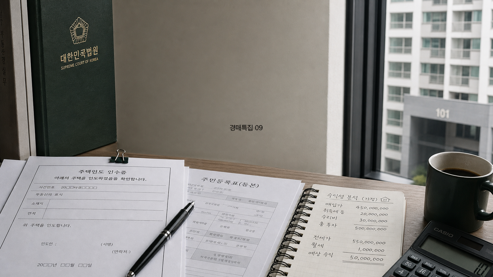 대항력 있는 임차인? 오히려 기회일 수 있습니다의 핵심 확인 항목을 정리한 부동산 경매 안내 표지