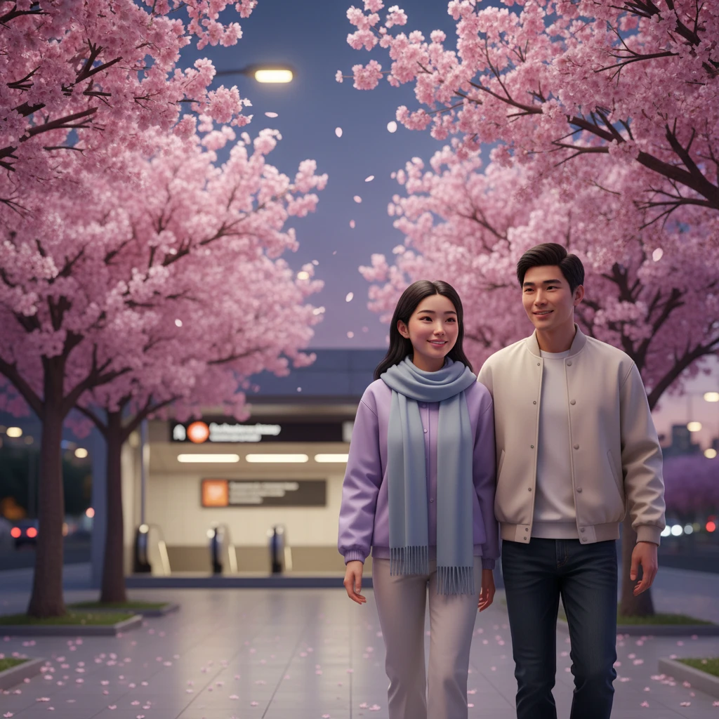 올해 서울 벚꽃 만개 시기 예상과 야..