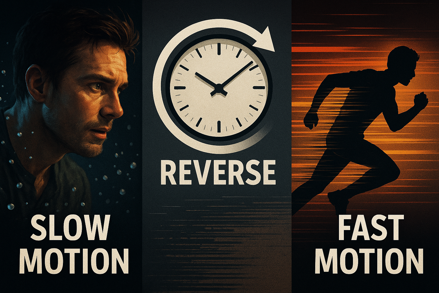 영화 속 시간 조작 연출의 심리 구조 – 슬로우 모션·패스트 모션·역재생이 관객에게 미치는 영향 완전 분석 관련 사진