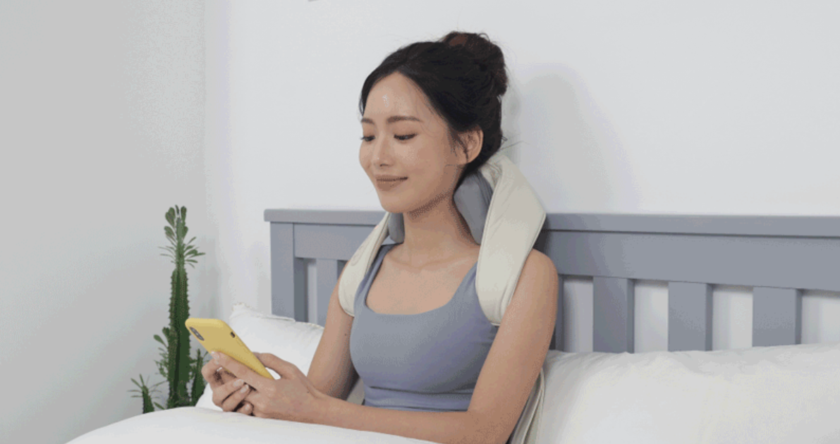 스파알 포터블 목 어깨 마사지기 효과