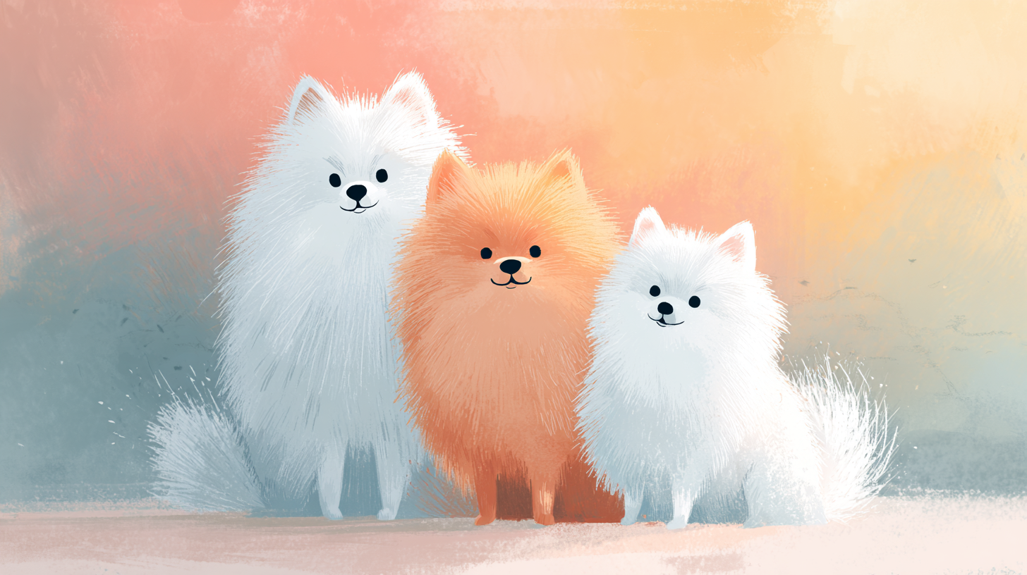 스피츠, 포메라니안, 폼피츠 차이