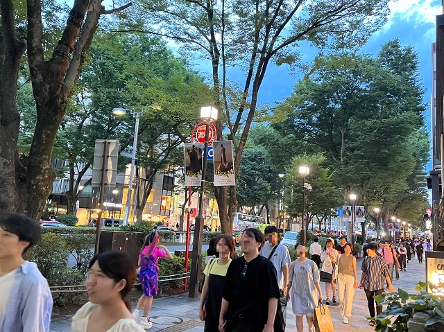 하라주쿠 오모테산도 메인 거리