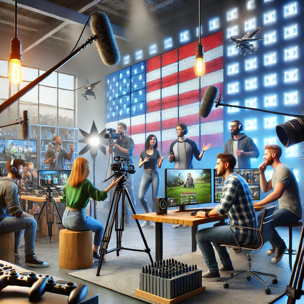 미국 유튜버들의 모습