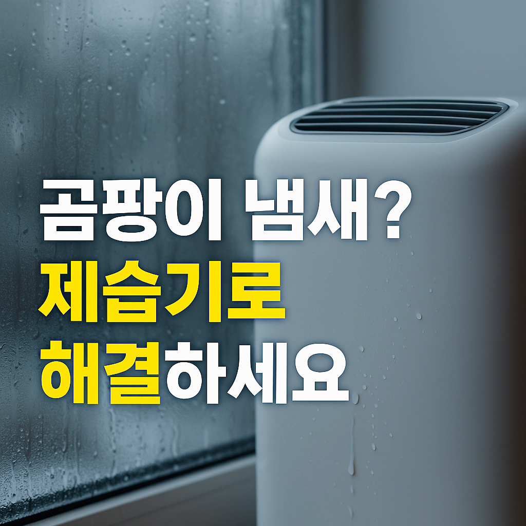 &ldquo;장마철 제습기 필수템! 곰팡이, 건강, 냄새까지 해결하는 이유&rdquo;