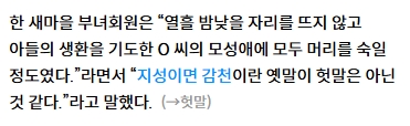 신문 기사에 등장한 실제 속담 활용 사례