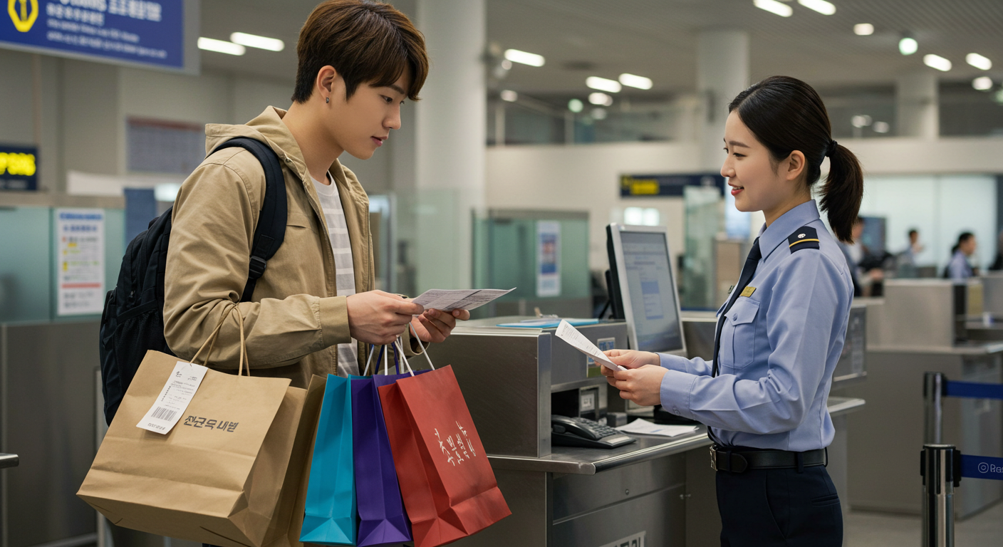 여행준비, 공항세관