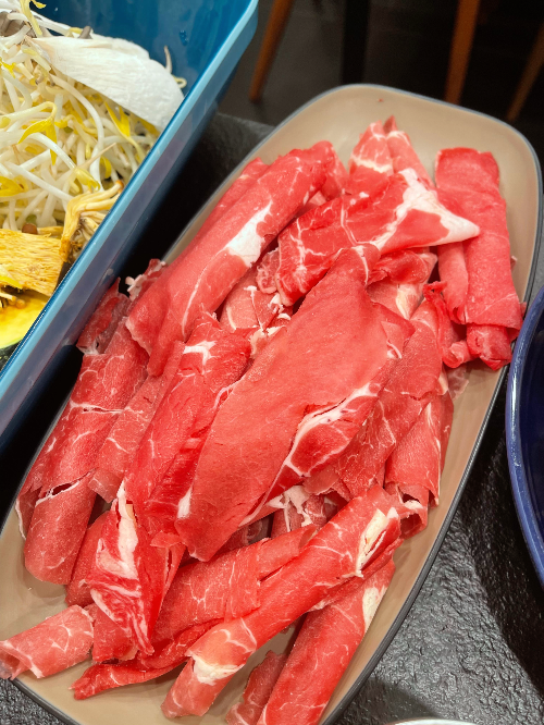 부천 만두전골 만전 샤브고기