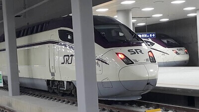 SRT 고속열차 이미지