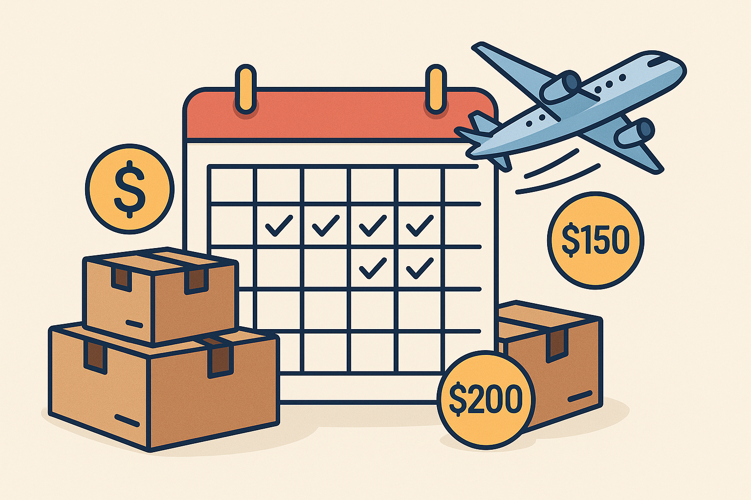 해외직구 관세·부가세 합법적 최적화 캘린더: 면세한도·분할배송(합산과세) 리스크까지 한 번에 정리