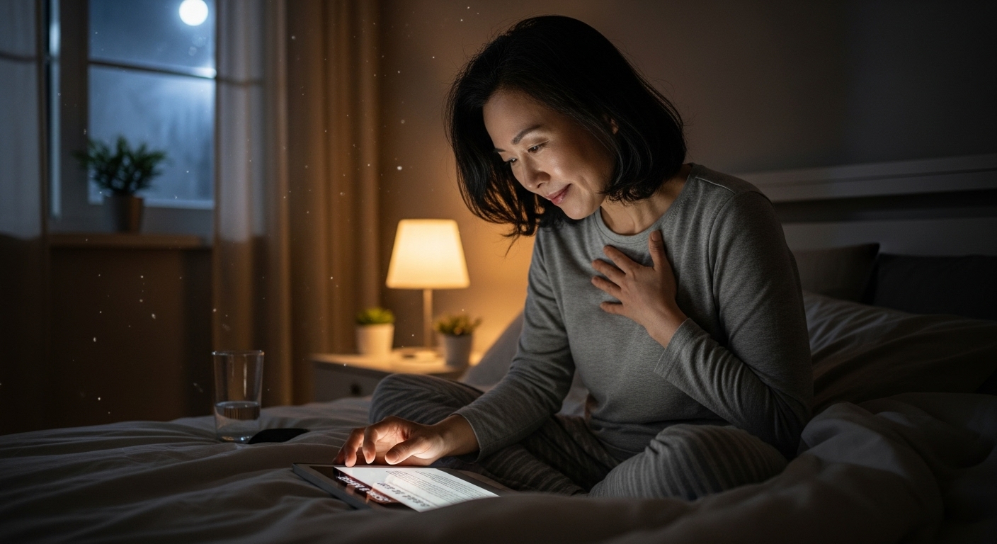 불면증해결 중년여성