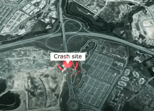 말레이시아 여객기 추락 사고 지점