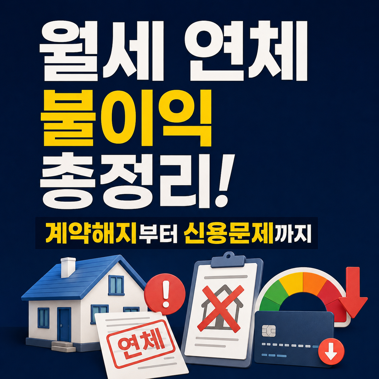 월세 연체
