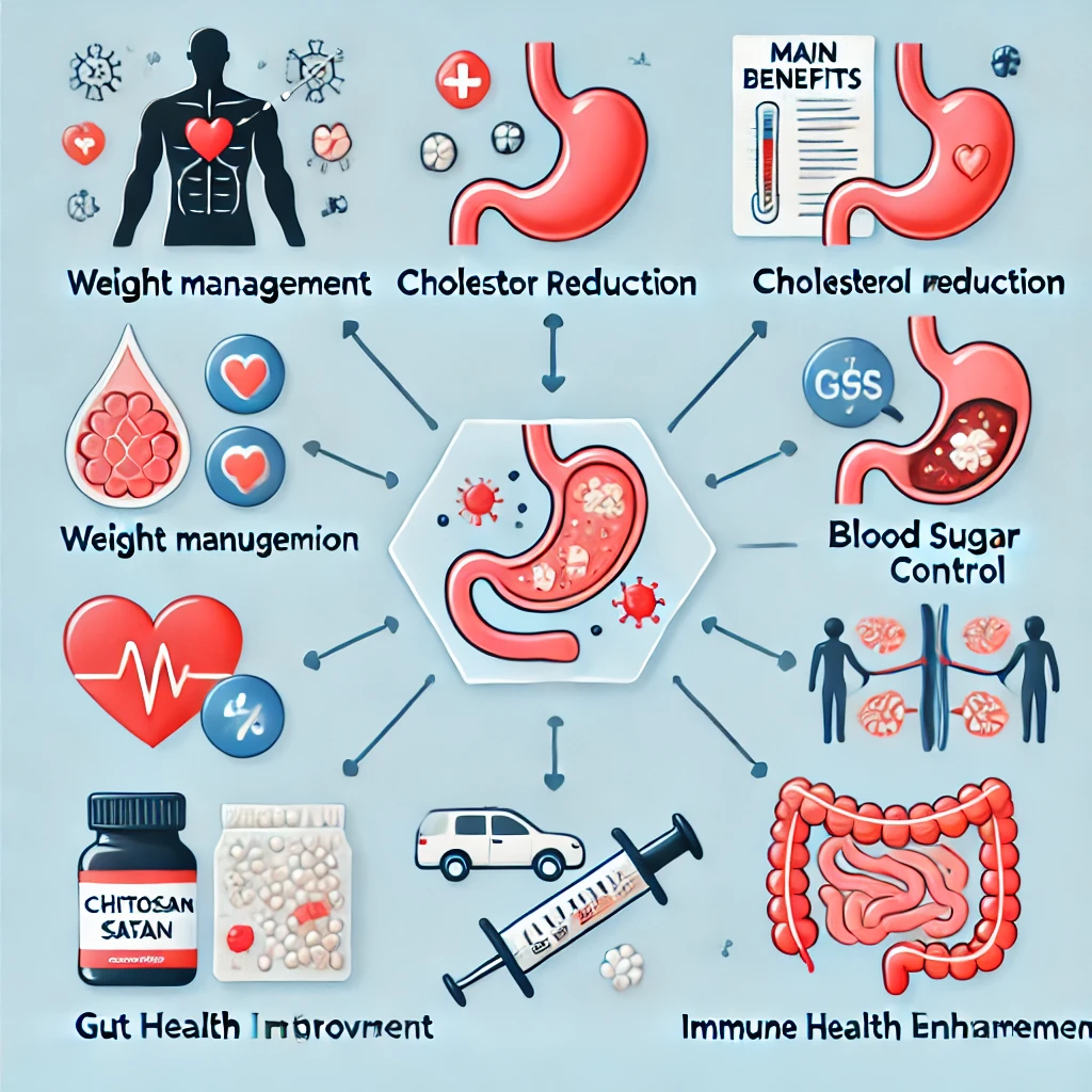 키토산의 주요 효능