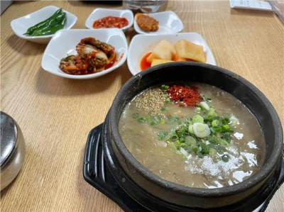 제주도 맛집-공항근처-우진해장국-고사리육개장