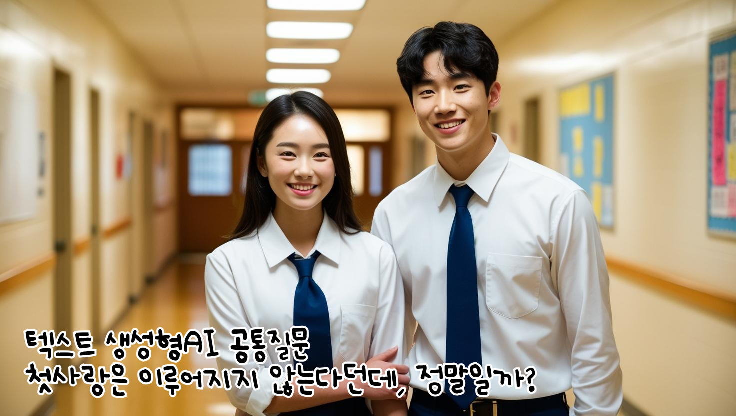 첫사랑을 의미하는 사진