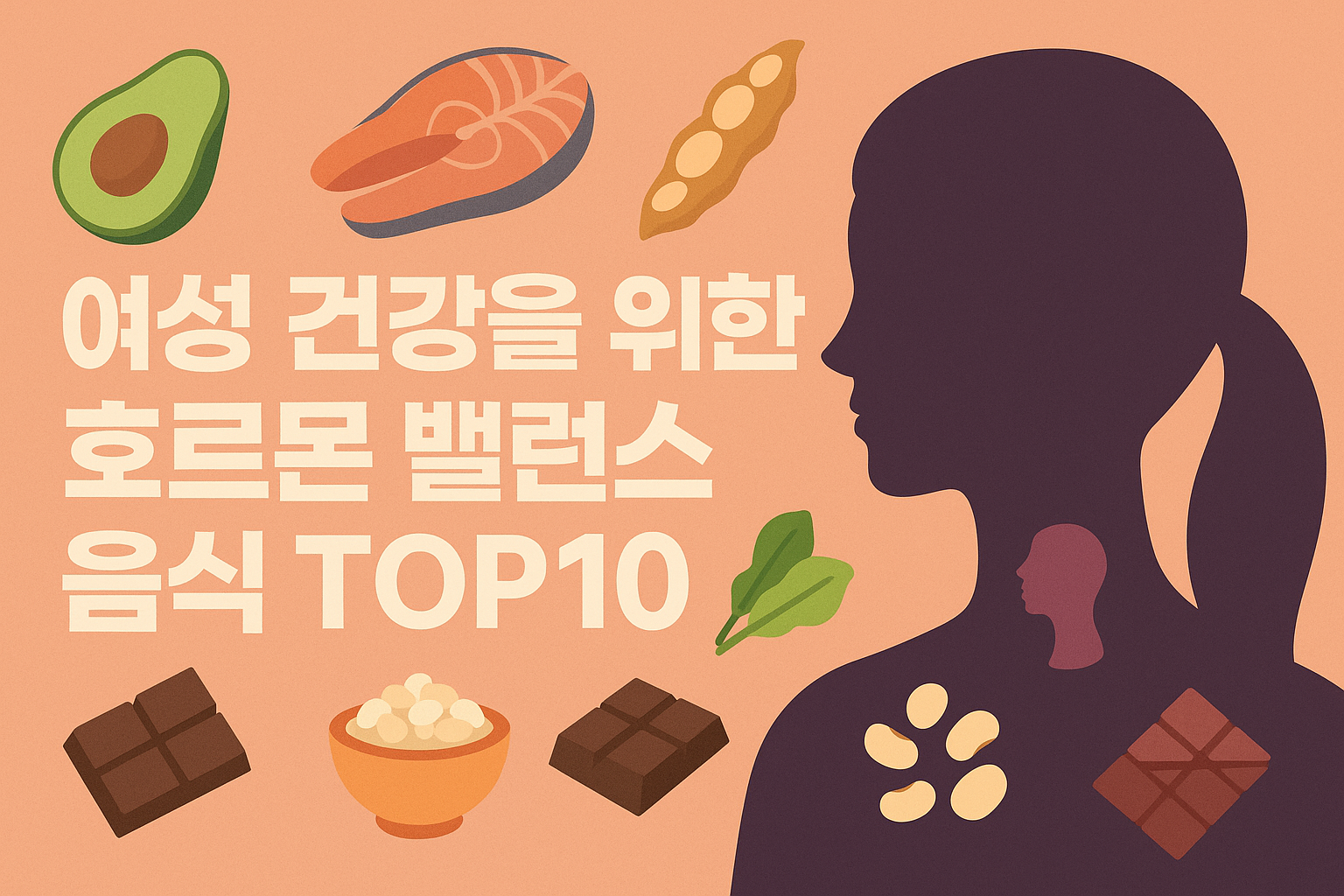 여성 건강을 위한 호르몬 밸런스 음식 TOP10