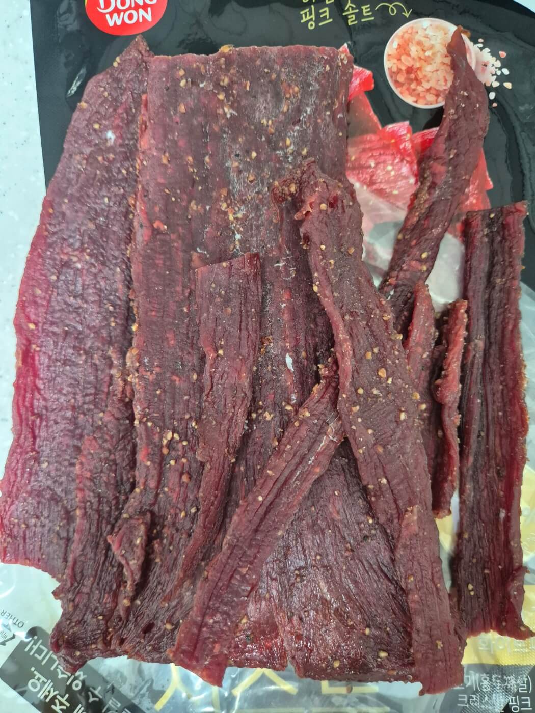 동원 저스트 소고기육포 화이트페퍼