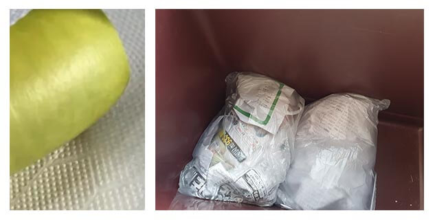 무-신문지-감싸-통에-넣은-모습