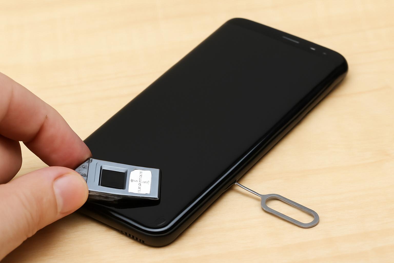 갤럭시 s8 유심 교체방법