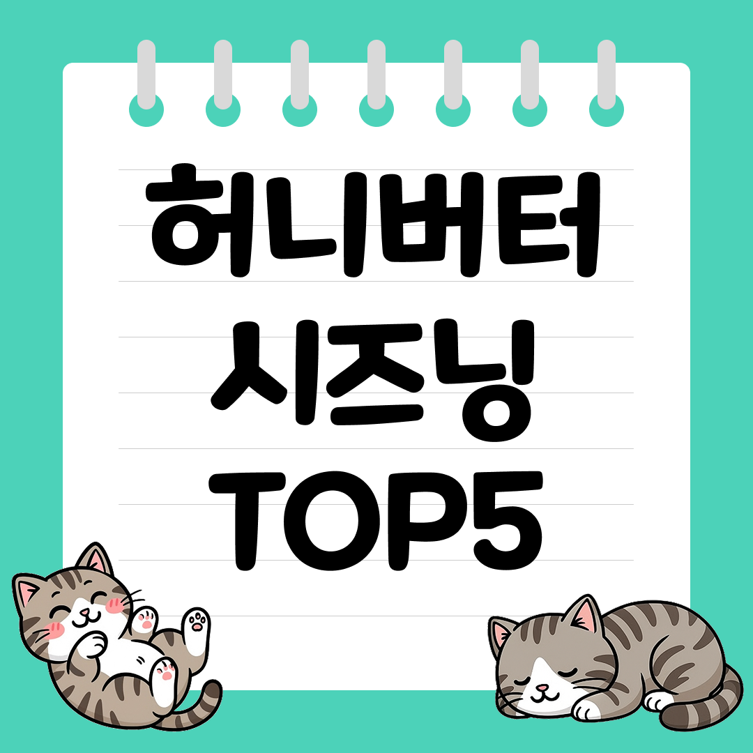 감자튀김·팝콘에 찰떡인 허니버터 시즈닝 추천 순위 TOP5