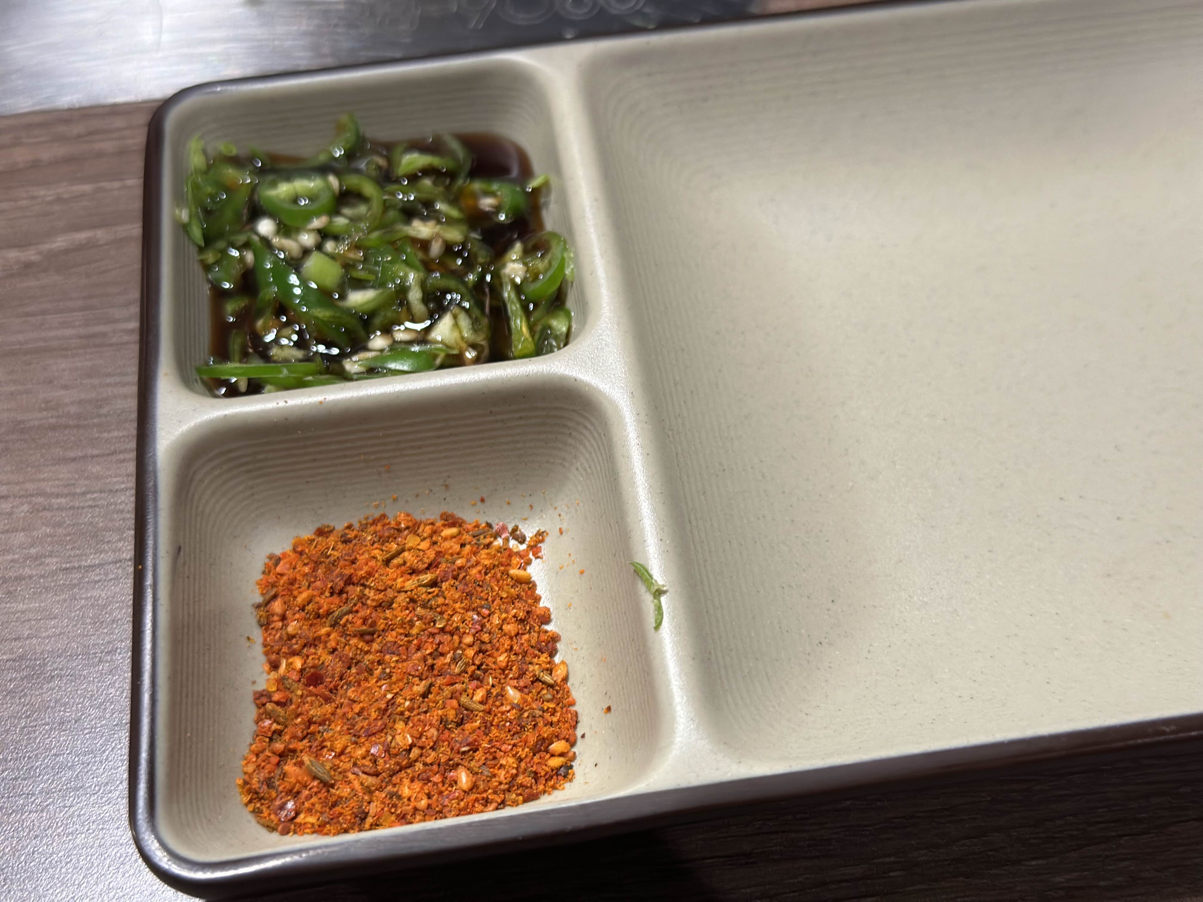 쯔란과 간장소스