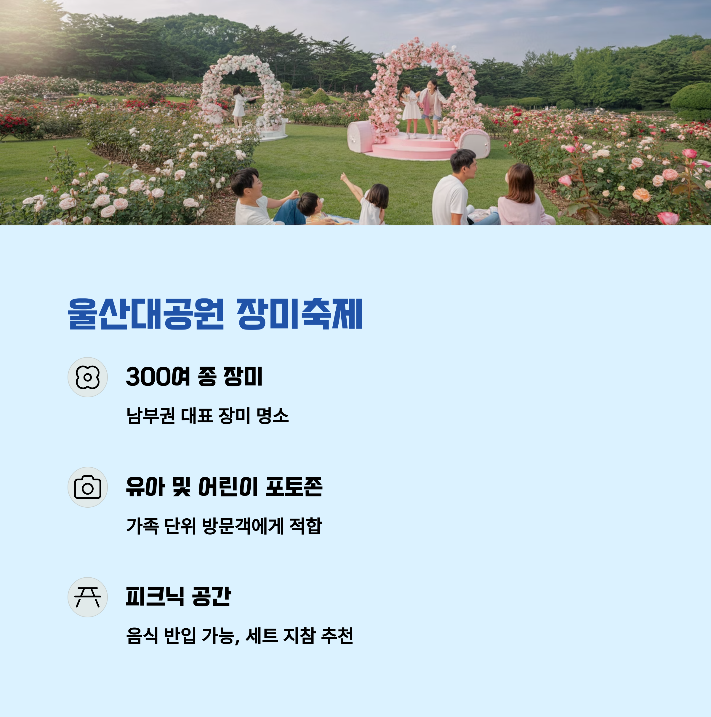 울산대공원 장미축제