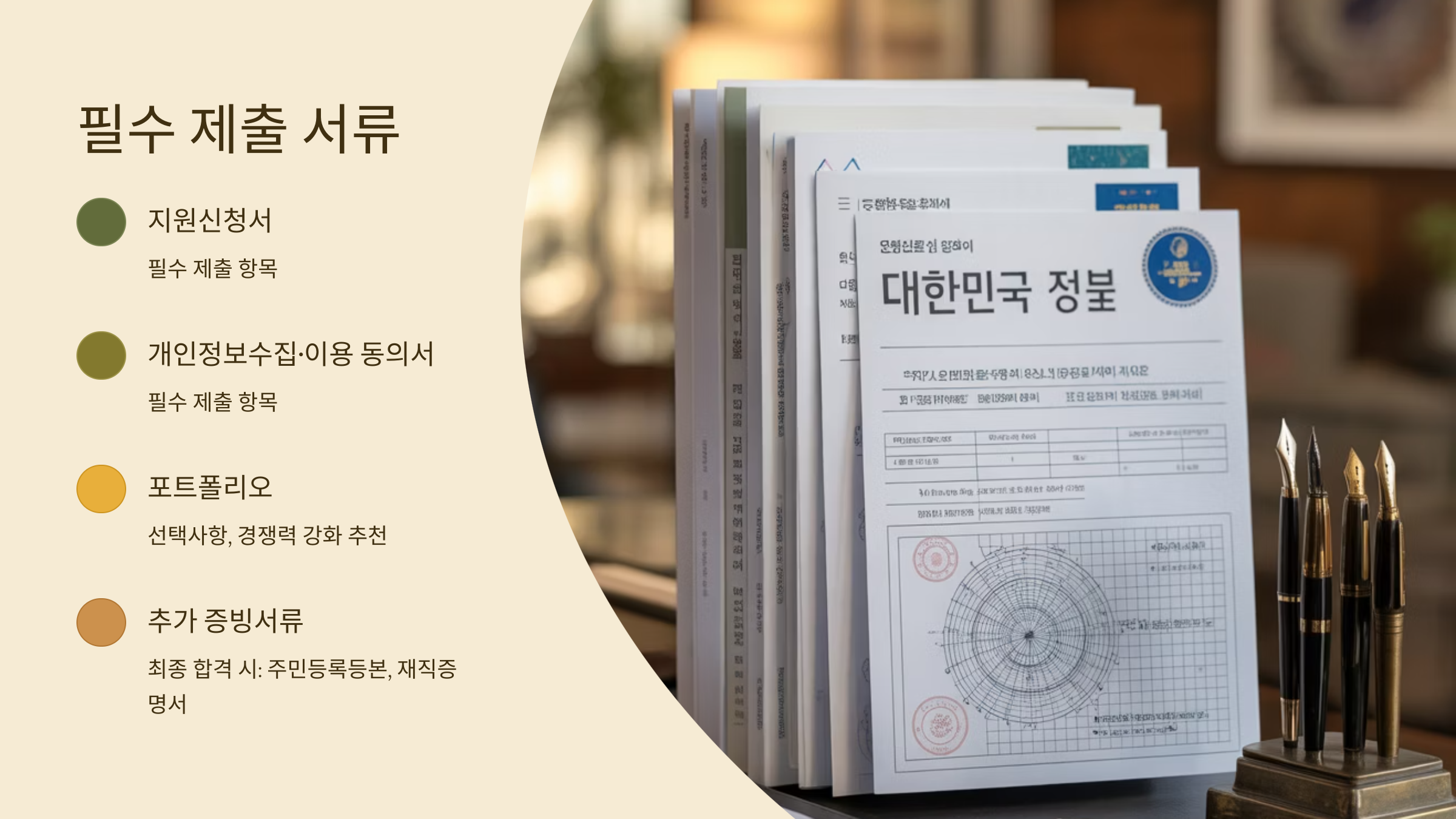 대표자 이력서 및 주요 경영진 프로필