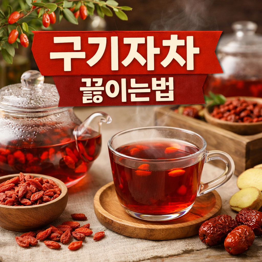 구기자차 끓이는 방법