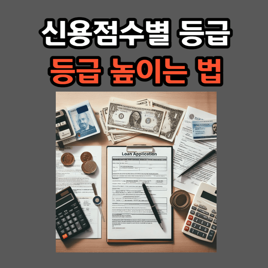 신용점수별 등급 및 조회