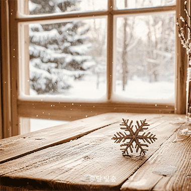 오늘도 눈처럼 포근한 하루 보내세요