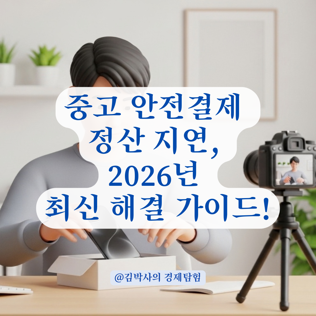 중고 안전결제 정산금 지급 지연 사고 예방하는 단계별 대응법!