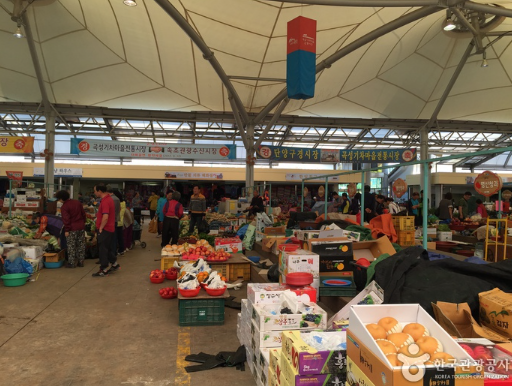  곡성기차마을전통시장