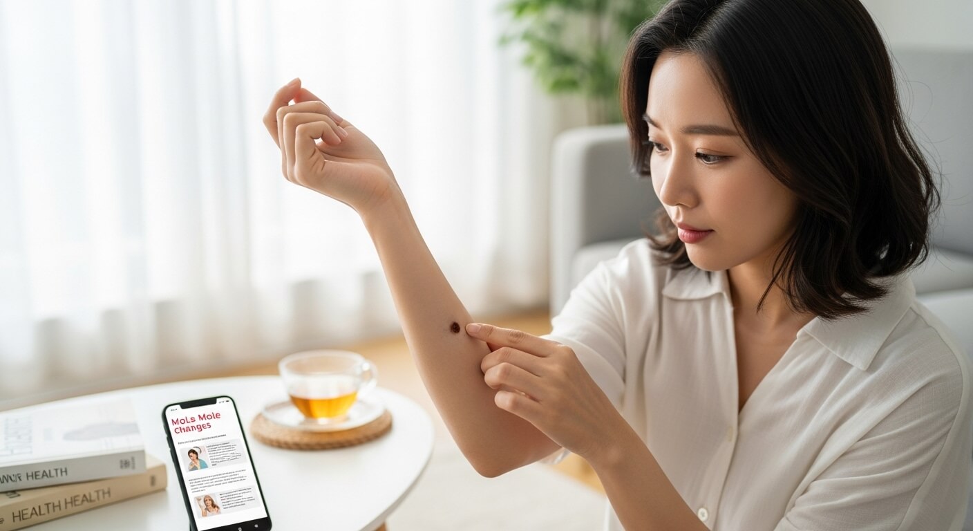 몸에 갑자기 점이 많이 생기는 이유