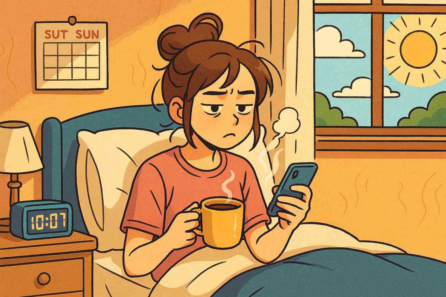 수면 리듬을 깨는 나쁜 주말 습관들