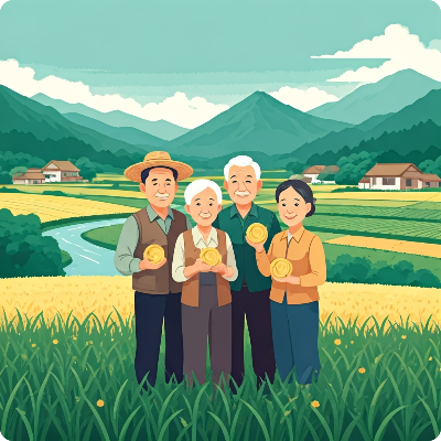 정선군 농어촌 기본소득 이미지