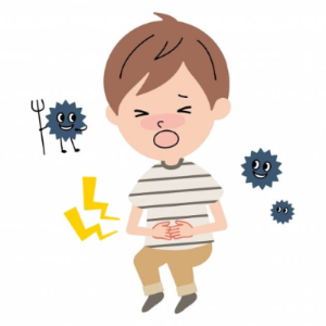 식중독 복통과 구토