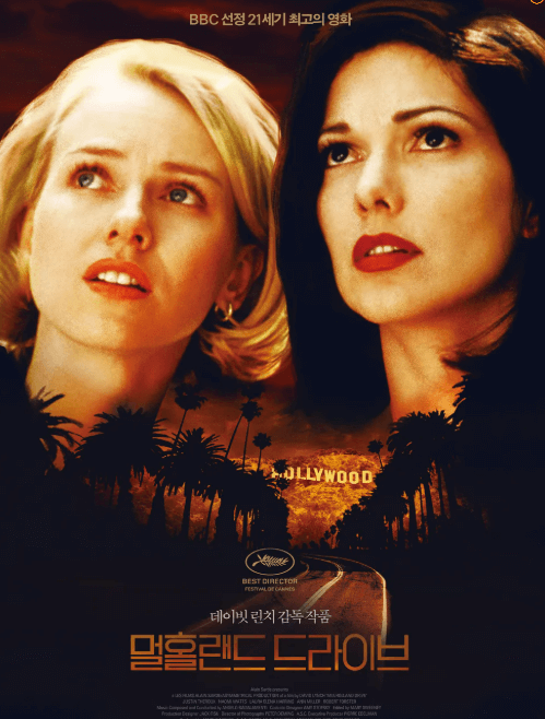 영화 멀홀랜드 드라이브 등장인물 심리학 물리학