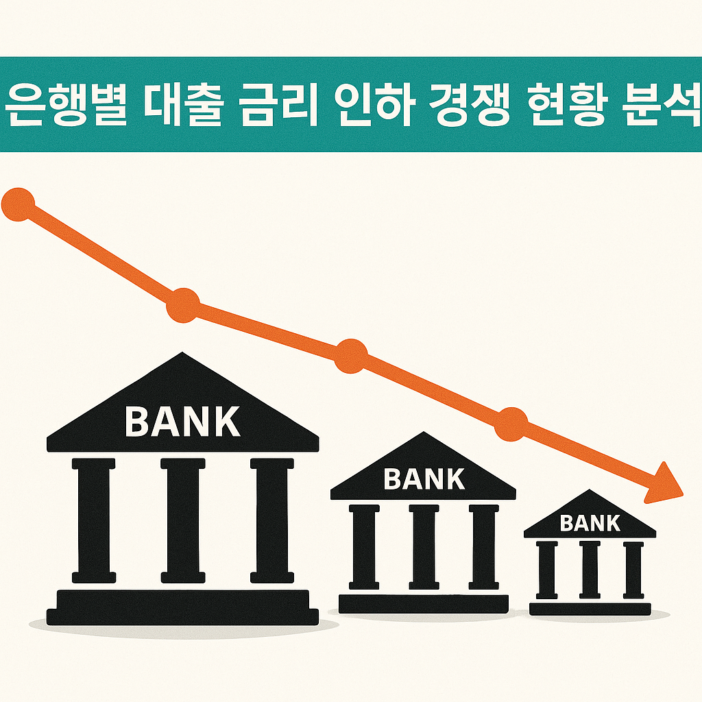 은행별 대출 금리 인하 경쟁 현황 분석 🔍🏦