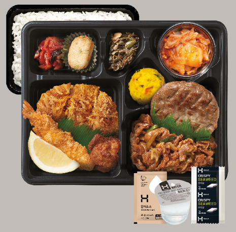 진달래 도시락