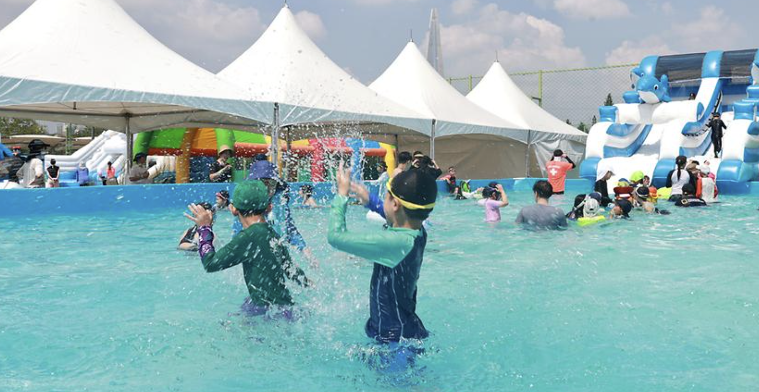 어린이 전용 물놀이터와 안전 관리