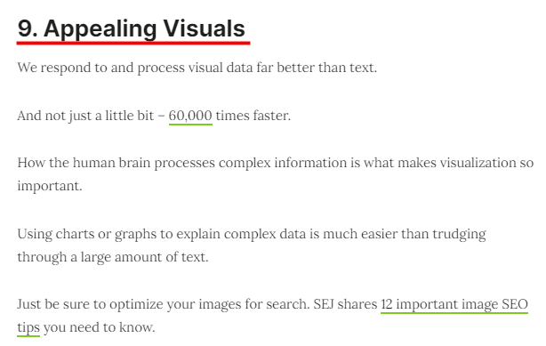 시각적 데이터를 활용하자 이미지