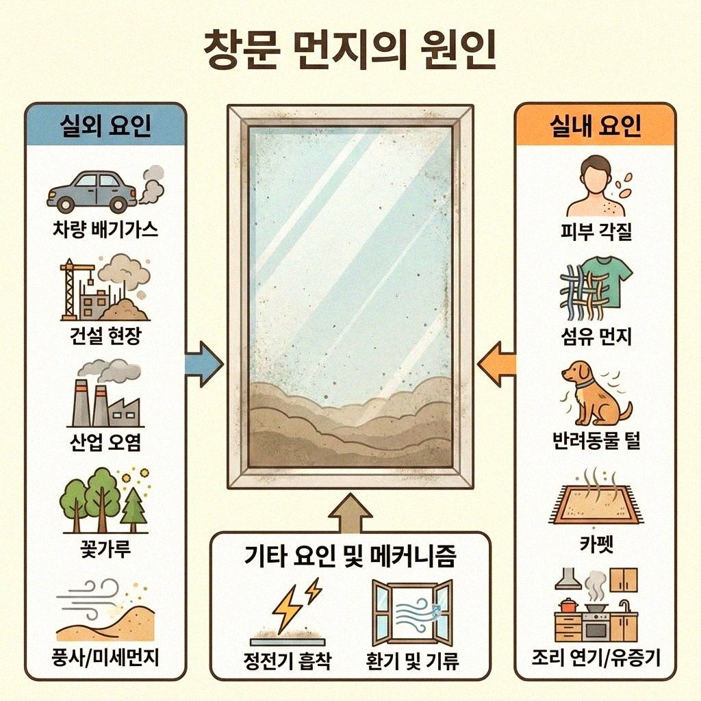 창문 먼지 안 쌓이게 하는 방법들 친절하게 알려드릴게요