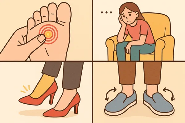 티눈이 생기는 이유와 잘못된 생활습관8