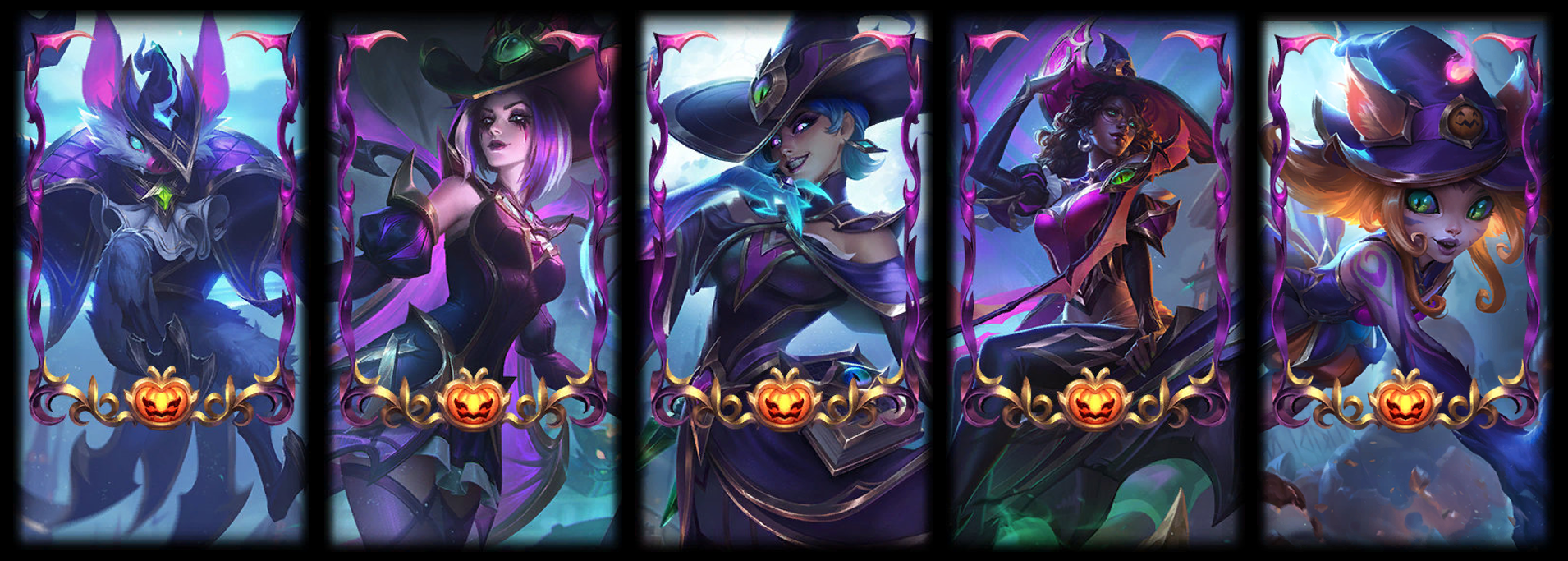 마녀 스킨 테두리