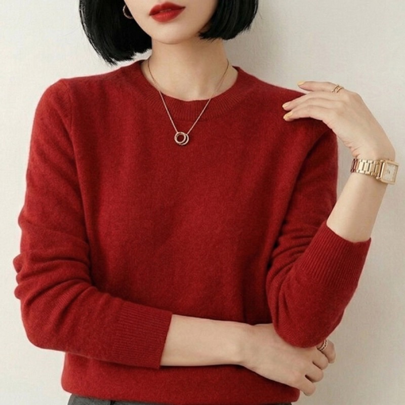 부클 니트 데일리 코디