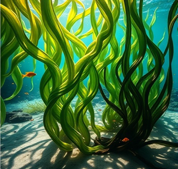 미역, 다시마 등 해조류