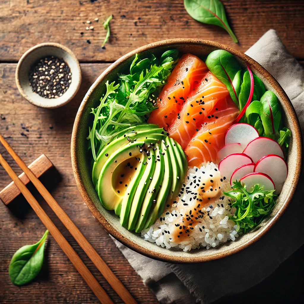 훈제연어 아보카도 덮밥 🥑🍚