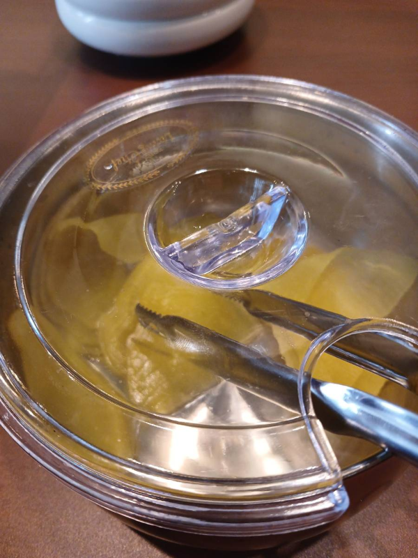 중화가정 단무지 그릇