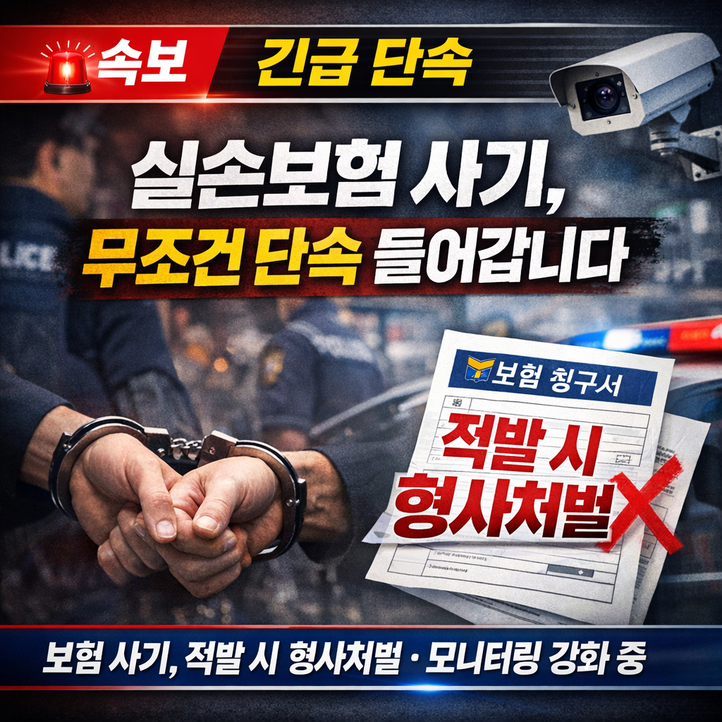 실손보험 특별단속 시작! 비만치료제 이중청구 걸리면 이렇게 됩니다